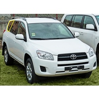 suitable for TOYOTA RAV4 30 SERIES - 1/2006 to 2/2013 - 5DR WAGON - DRIVERS - RIGHT SIDE OPERA GLASS - ENCAPSULATED - PRIVACY TINT - (SECOND-HAND)