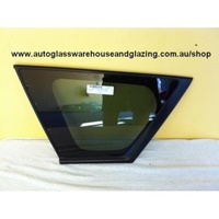MITSUBISHI OUTLANDER ZG/ZH -10/2006 to 11/2012 - 5DR WAGON - PASSENGER - LEFT SIDE REAR CARGO GLASS - ENCAPSULATED - PRIVACY - (SECOND-HAND)