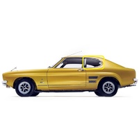 FORD CAPRI MK1 - 1969 TO 1974 - 2DR COUPE - PASSENGER - LEFT SIDE REAR QUARTER GLASS - MADE TO ORDER - CLEAR