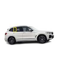 BMW X3 F25 - 3/2011 to 10/2017 - 5DR WAGON - DRIVER - RIGHT SIDE REAR QUARTER GLASS (IN REAR DOOR) - (Second-hand)