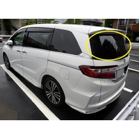 HONDA ODYSSEY RC - 11/2013 to CURRENT - 5DR WAGON - REAR WINDSCREEN GLASS - PRIVACY TINTED - HEATED - 1 HOLE - NEW