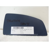 PROTON SAVVY BT - 3/2006 to 10/2011 - 5DR HATCH - LEFT SIDE MIRROR - FLAT GLASS ONLY - 90h x 175mm - NEW 