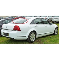 HOLDEN STATESMAN WM - 10/2006 to CURRENT - 4DR SEDAN & CAPRICE - RIGHT SIDE REAR DOOR GLASS - NEW - GREEN