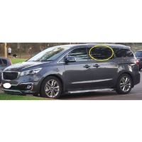 KIA CARNIVAL YP - 12/2014 TO 12/2020 - VAN - PASSENGERS - LEFT SIDE REAR DOOR GLASS - PRIVACY TINT - NEW