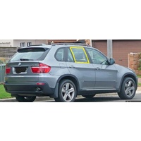 BMW X5 E70 - 4/2007 to 8/2013 - 4DR WAGON - DRIVERS - RIGHT SIDE REAR DOOR GLASS - NEW