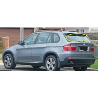 BMW X5 E70 - 4/2007 to 8/2013 - 4DR WAGON -  REAR WINDSCREEN GLASS - HEATED - GREEN - WITH AERIAL - NEW