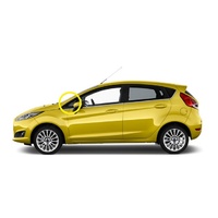 FORD FIESTA WS/WT - 9/2008 TO 11/2019 - 3DR/5DR HATCH/4DR SEDAN - LEFT FRONT DOOR QUARTER GLASS - ENCAPSULATED (CHROME MOULD) - (Second-hand)