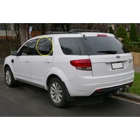 FORD TERRITORY SZ - 5/2011 TO 10/2016 - 5DR WAGON - LEFT SIDE REAR DOOR GLASS - PRIVACY TINT - NEW