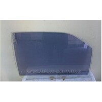 NISSAN NAVARA D21 - 1/1986 to 3/1997 - 2DR SINGLE/4DR DUAL CAB UTE - DRIVERS - RIGHT SIDE FRONT DOOR GLASS - 1/4 TYPE - NEW