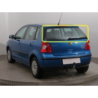 VOLKSWAGEN POLO V - WVWZZZ9NZ - 7/2002 to 10/2005 - 3DR/5DR HATCH - REAR WINDSCREEN GLASS - HEATED - NEW