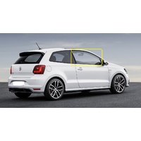 VOLKSWAGEN POLO 5/2010 to 11/2017 -MK 5 (6R) - 3DR HATCH - RIGHT SIDE FRONT DOOR GLASS - NEW