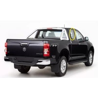 HOLDEN COLORADO RG - 6/2012 to CURRENT - 2DR SPACE CAB - DRIVERS - RIGHT SIDE OPERA GLASS - GREEN - 1 HOLE - NEW