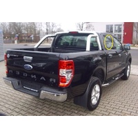FORD RANGER PX - PT - 10/2011 to 6/2022 - 2DR EXTRA CAB - DRIVERS - RIGHT SIDE REAR CARGO GLASS - (Second-hand)