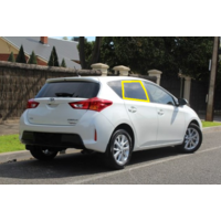 suitable for TOYOTA COROLLA ZRE182R - 10/2012 to 6/2018 - 5DR HATCH - DRIVERS - RIGHT SIDE REAR DOOR GLASS - PRIVACY TINT - NEW