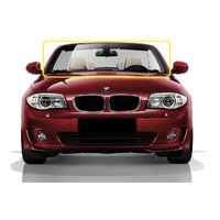 BMW 1 SERIES E87 - 9/2004 to 9/2011 - 5DR HATCH - FRONT WINDSCREEN GLASS - MIRROR BUTTON FITTED (NO RAIN SENSOR) - NEW