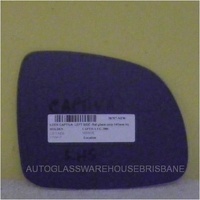 HOLDEN CAPTIVA CG - 9/2006 to 2/2011 - WAGON - PASSENGERS - LEFT SIDE MIRROR - FLAT GLASS ONLY - 141MM HIGH X 175MM - NEW