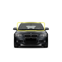 BMW 1 SERIES F20 - 10/2011 TO 10/2019 - 5DR HATCH - FRONT WINDSCREEN GLASS - SHORT MIRROR BUTTON PATCH 95MM - CALL FOR STOCK - NEW