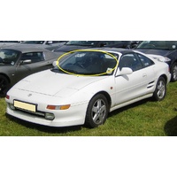 suitable for TOYOTA MR2 AW11 - 1987 to 1989 - 2DR COUPE - FRONT WINDSCREEN GLASS - VERY LIMITED STOCK - NEW