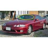 suitable for TOYOTA SOARER GZ30 - 1/1992 TO 1/2000 - 2DR COUPE - FRONT WINDSCREEN GLASS - GREEN  - NEW