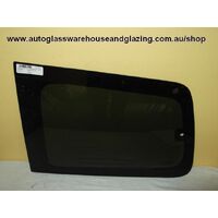 MITSUBISHI PAJERO NS/NT/NW/NX - 11/2006 to CURRENT - 4DR WAGON - PASSENGERS - LEFT SIDE REAR CARGO GLASS - PRIVACY GREY - (BACK EDGE 440mm TALL) - NEW