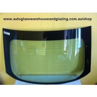 MAZDA 6 GH - 1/2008 to 12/2012 - 5DR HATCH - REAR WINDSCREEN GLASS - WITH AERIAL - GREEN - 785 H X 1295 W BOTTOM (SECOND-HAND)