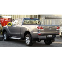MAZDA BT-50 UP - 10/2011 to 5/2020 - 2/4 DOOR & EXTRA CAB - LEFT SIDE MIRROR WITH BACKING PLATE - FLAT GLASS ONLY - (Second-hand)