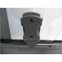 HYUNDAI iLOAD - 2/2008 to CURRENT - VAN - PASSENGERS - LEFT FRONT SLIDING WINDOW ASSEMBLY GLASS IN GLASS FRAME - BONDED - MOVING BACKWARD - GREY - NEW