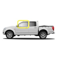 GREAT WALL STEED/V240 K2 - 7/2009 TO CURRENT - 2DR/4DR UTE - PASSENGER - LEFT SIDE SIDE FRONT DOOR GLASS - WITH FITTING - NEW