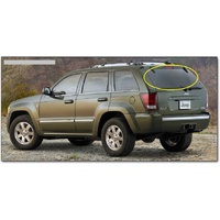 JEEP GRAND CHEROKEE WH - 7/2005 to 4/2010 - 4DR WAGON - REAR WINDSCREEN GLASS - PRIVACY TINTED