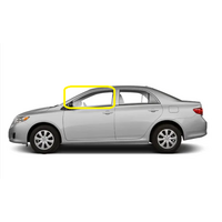 suitable for TOYOTA COROLLA ZRE152R - 5/2007 to 12/2013 - 4DR SEDAN ONLY - PASSENGERS - LEFT SIDE FRONT DOOR GLASS - NEW