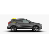 NISSAN QASHQAI DAJ11 - 6/2014 to CURRENT - 4DR WAGON - DRIVERS - RIGHT SIDE OPERA GLASS - (Second-hand)