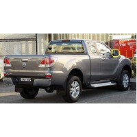 MAZDA BT-50 UP - 10/2011 to 5/2020 - 2/4 DOOR & EXTRA CAB - DRIVERS - RIGHT SIDE MIRROR - WITH BACKING PLATE - (SECOND-HAND)