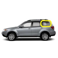 SUBARU FORESTER SH - 3/2008 to 12/2012 - 5DR WAGON - PASSENGERS - LEFT SIDE REAR CARGO GLASS - (Second-hand)