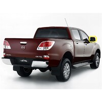 MAZDA BT-50 UP - 10/2011 to 5/2020 - 2/4 DOOR & EXTRA CAB - DRIVERS - RIGHT SIDE MIRROR - WITH BACKING PLATE - (SECOND-HAND)