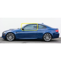BMW 3 SERIES E92 - 9/2006 to 4/2014 - 2DR COUPE - PASSENGER - LEFT SIDE FRONT DOOR GLASS - NEW