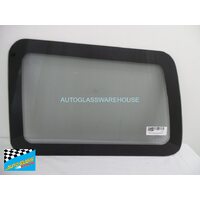 suitable for TOYOTA TOWNACE KR40 SBV - 1/1997 to 10/2004 - VAN - PASSENGERS - LEFT SIDE REAR FIXED BONDED WINDOW GLASS - GREY