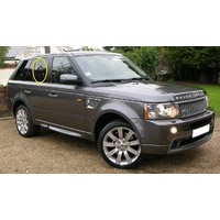 LAND ROVER RANGE ROVER SPORT - 4DR WAGON 8/05>CURRENT - RIGHT SIDE REAR DOOR GLASS