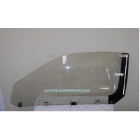 NISSAN 300ZX Z32 - 12/1989 TO 1/1996 - 2DR COUPE (4 SEATER) - PASSENGER - LEFT SIDE FRONT DOOR GLASS (BACK EDGE 390MM HIGH)