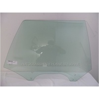 SUBARU LIBERTY 1ST GEN - 1/1989 to 1/1994 - 4DR WAGON - DRIVERS - RIGHT SIDE REAR DOOR GLASS