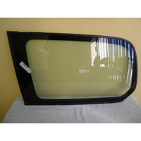 suitable for TOYOTA LANDCRUISER 200 SERIES - 1/2012 to 9/2021 - 5DR WAGON - PASSENGERS - LEFT SIDE REAR CARGO GLASS - GX MODEL ONLY - GENUINE, ENCAPS