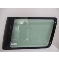 suitable for TOYOTA LANDCRUISER 76 - 79 SERIES - 3/2007 to CURRENT - 5DR WAGON - RIGHT SIDE REAR FLIPPER GLASS - NO ENCAPSULATION,NO FITTINGS