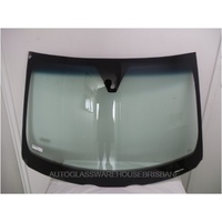 VOLVO V50 YV1MW - 2/2004 to 12/2012 - 5DR WAGON - FRONT WINDSCREEN GLASS - MIRROR BUTTON AND MOULDING FITTED