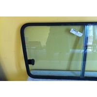 suitable for TOYOTA TARAGO YR22 - 2/1983 to 8/1990 - WAGON - LEFT SIDE MIDDLE SLIDING GLASS - FRONT 1/2