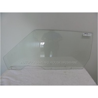 FORD FALCON XA/XB/XC - 1/1972 to 1/1978 - 2DR COUPE (LAUDAU COBRA) - PASSENGERS - LEFT SIDE FRONT DOOR GLASS - CLEAR