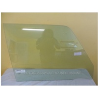 suitable for TOYOTA LANDCRUISER 76 - 79 SERIES - 3/2007 to CURRENT - 5DR WAGON - DRIVER - RIGHT FRONT DOOR GLASS - WITHOUT VENT