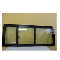 TOYOTA HIACE 200 Series Left Side sliding Window REAR of VAN-Glass in Glass Frame