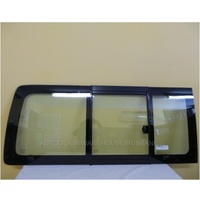 TOYOTA HIACE 200 Series - Right Side sliding Window REAR of VAN-Glass in Glass Frame