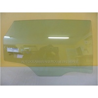 HYUNDAI I30 GD - 5/2012 TO 6/2017 - 4DR WAGON - RIGHT SIDE REAR DOOR GLASS - GREEN