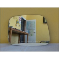 VOLKSWAGEN CADDY  - 2/2005 to CURRENT - VAN - LEFT SIDE MIRROR - FLAT GLASS ONLY - 143MM WIDE X 200MM HIGH