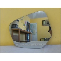 MITSUBISHI TRITON ML/MN - UTE 6/2006>4/2015 - PASSENGER - LEFT SIDE MIRROR GLASS - 195MM X 157MM